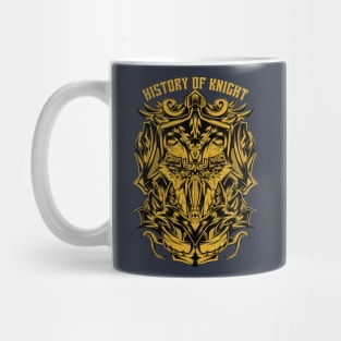 History of knight Mug